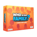 Viral Studios Who in Our Family? – Hilarious Family Party Game | Trivia, “Most Likely to” & Head-to-Head Challenges | Fun Family Game Night Card Game for Kids, Teens & Adults