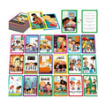 80 Scene Conversation Cards,480+ Questions Of What,Where,Who,Why & How,Materials for Social Skills,Learn Through Friendly Illustrations Of Situations,Develop Emotional Intelligence & Critical Thinking