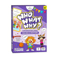 Who What Why Feelings Conversation Cards for Kids, Social SEL Game, Ages 4+