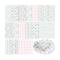 Yexiya 36 Sheet 6 Style Pastel Floral Paper Napkins for Decoupage