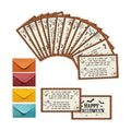 Halloween Scavenger Hunt Clue Cards, Magical Scavenger Hunt Games for Adults, Halloween Fall Pumkin Holiday Birthday Party Supplies Activities Outdoor Indoor(16 Clues Cards with Envelopes), 12