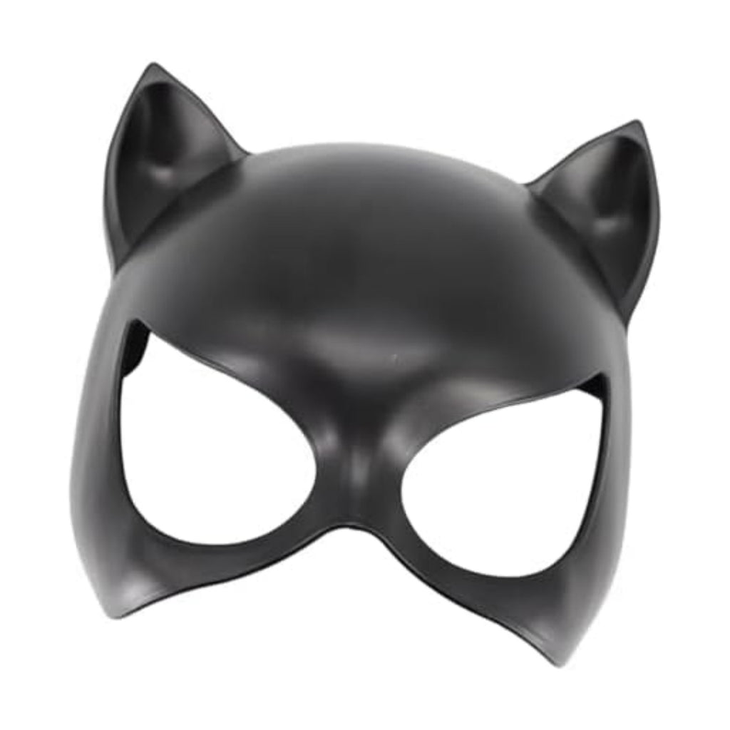 Black Cat Women Mask for Adult, Superhero Eye Mask, Half Face Cat Masks, Cosplay Costume Accessories for Masquerade Halloween Christmas Carnival Role Playing Party