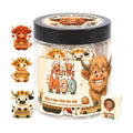 Positive Highland Cow Jar with 60 Affirmation Cards, Emotional Support Highland Cow Gifts, Stress Relief Gifts For Women, Teens, Men, Christmas Moo Highland Cow Decorations
