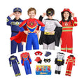 Costumes for Kids Boys Dress up Clothes for Role Play, Boys Muscle Chest