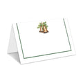 Christmas Place Cards for Table Setting, Christmas Bell Tent Cards Decor For Bridal Baby Shower Party Reception Decorations, Winter Holiday Placecards, 25 Pack Birthday Food Name Card, 2 x 3.5" /016