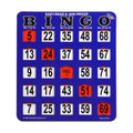GSE Jumbo Easy-Read Shutter Slide Bingo Cards Bulk, 50-Pack Reusable Cards
