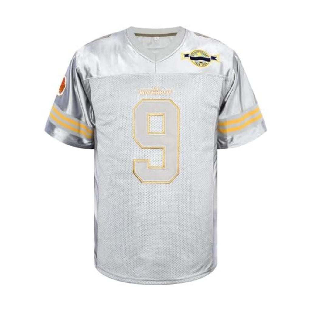 Phoneutrix Bobby Boucher #9 The Waterboy Adam Sandler Movie Mud Dogs Bourbon Bowl Football Jersey