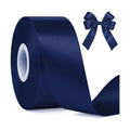 30 Yards 1 1/2 in Navy Blue Ribbon for Gift Wrapping Graduate Birthday