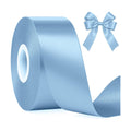 30 Yards 1 1/2 in Sky Blue Ribbon for Gift Wrapping Birthday Graduate Craft