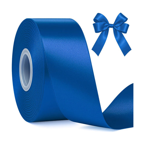 1 1/2 in 30 Yards Royal Blue Ribbon for Gift Wrapping Graduate Wedding