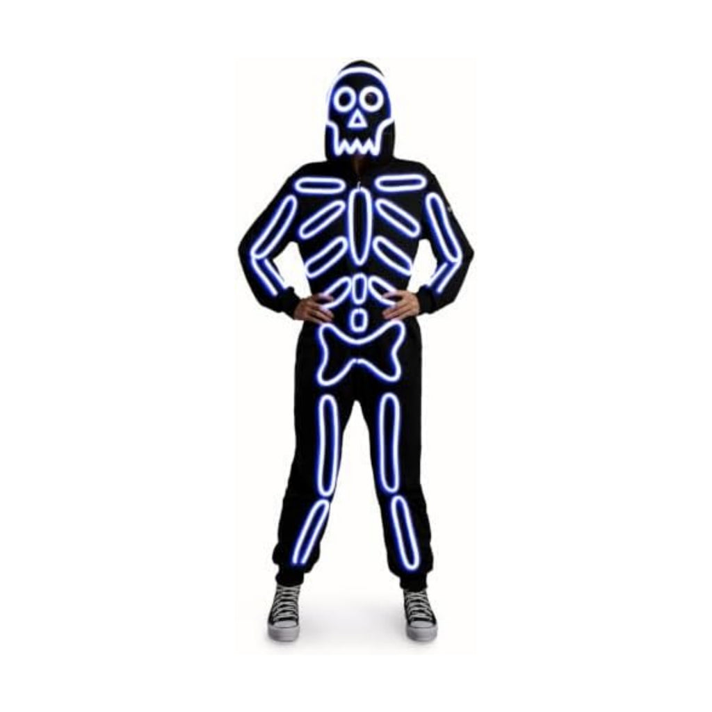 Tipsy Elves Skeleton Halloween Jumpsuit Costume for Women