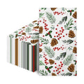 100pcs Christmas Pinecone Berry Paper Napkins