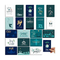 Nuanchu 80 Pcs Religious Christmas Postcards 4'' x 6'' Nativity Holiday Christian Cards Christmas Greeting Cards for Friends Relatives, 20 Designs