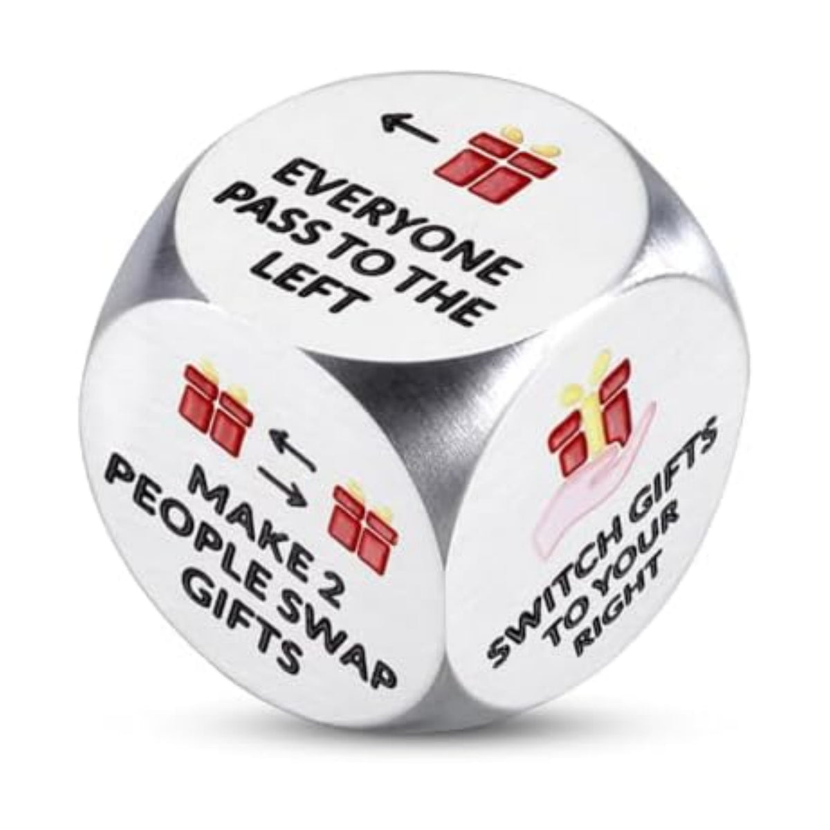Santa Swap Gift Exchange Dice Christmas Games Dice Stocking Stuffers