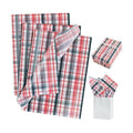 BEISHIDA Christmas Gingham Tissue Paper Bulk，Red Green White Buffalo Plaid Wrapping Tissue Paper for Gift Bags, 14 x 20 Inch Gift Wrap for Christmas Party DIY Crafts Decor Holiday Flowers-50pcs