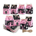 Zhanmai 48 Pcs Pink Halloween Treat Boxes Candy Containers