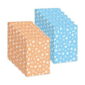 Cayivran 12Pcs Christmas Gift Boxes,14.5 * 9.5 * 2Inch Shirt Box With Lids,2 Designs Orange Blue Puppy elements Clothes Gift Boxes,Apply To Christmas Party Birthday Valentine's Day Graduation season
