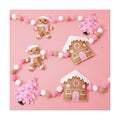 Jansun 8.2 Ft Pink Christmas 3D Felt Garland