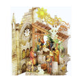Pop up Christmas Cards Nativity, Holy Night Nativity, 3D Elegant Religious Card with Envelope for Holiday, Manger Scene, Angel, Jesus Christ, Holy Family,Handcrafted Decoration, Merry Christmas Gift