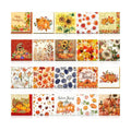 Crtiin 20 Pack Autumn Decoupage Napkins Cocktail Decorative Paper Napkins