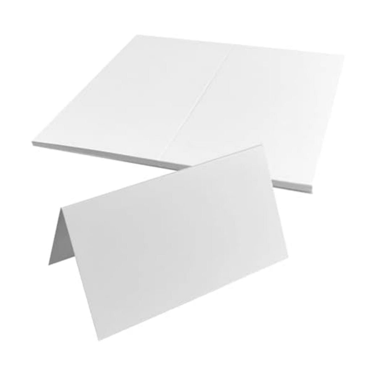 70 Pcs 2 x 3.5 Inch White Place Cards, Food Labels for Party Buffet