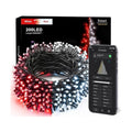 Brizled Smart Red & White Christmas Lights, 66 ft 200 LED Color Changing