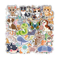 Stickers for Kids - 100 PCS Cute Animal Stickers | Water Bottle Scrapbook Stickers Toys Games Crafts for Kids Toddlers-Activities Party Supplies Favors Teacher Prizes Rewards Gifts for Teens Classroom