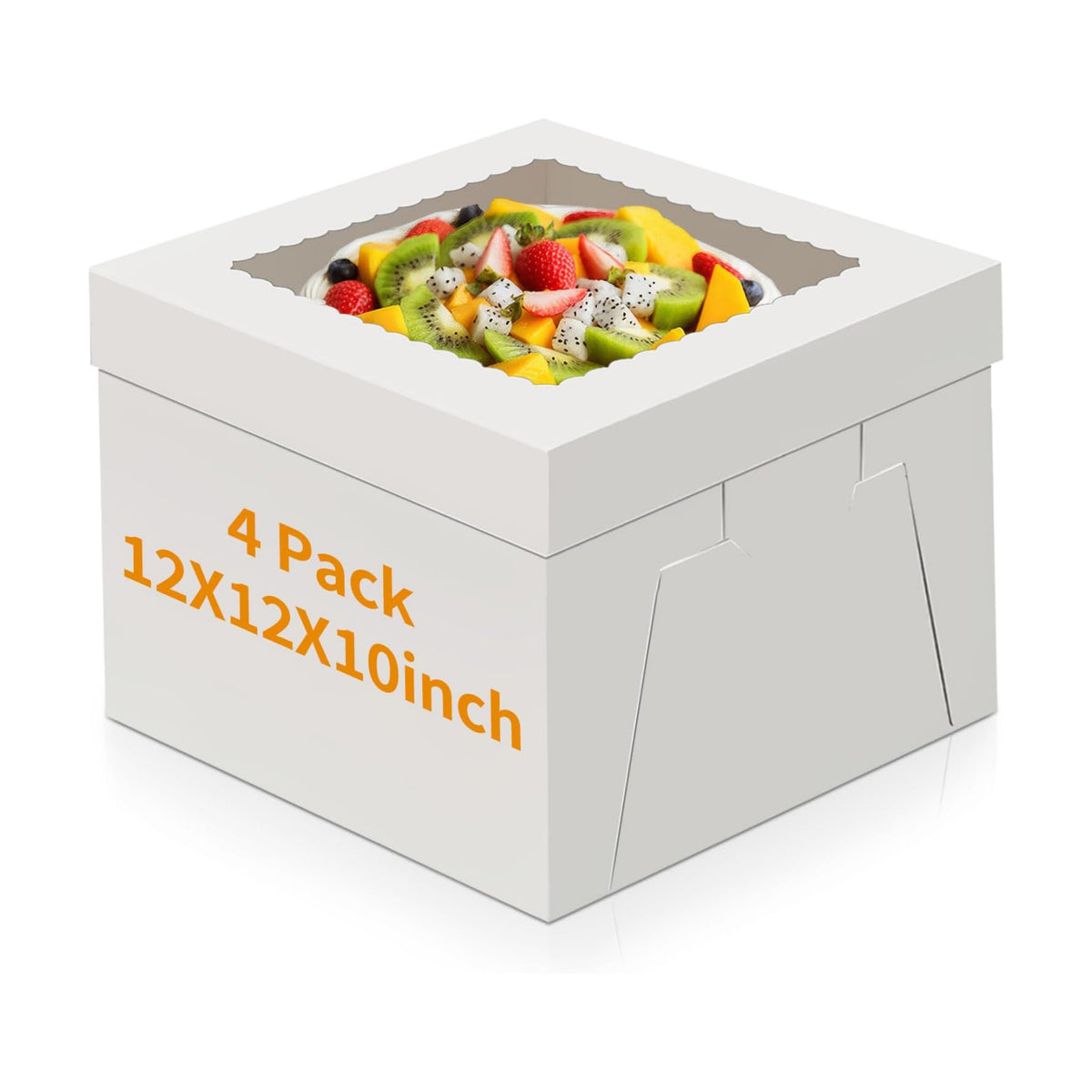 WINKIO Cake Boxes 12 inch, Cake Carrier Holder, Storage Transport Container