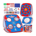 Spider Bean Bag Toss Game, Cornhole Board Outdoor Toys for Kids Age 3-12
