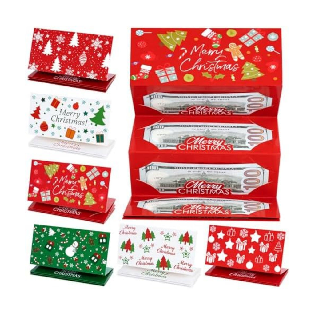 12 Pack Christmas Money Holders for Christmas Cash Gifts