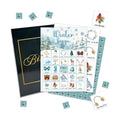 Christmas Party Bingo Game Cards, Winter Bingo Set for Adults Large Group, Winter Holiday Fun Party Games, Xmas Activities Icebreaker Games, for Family Friends, 02