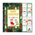 Christmas Gift Card Book - Surprises on Every Page, DIY Spiral-Bound Merry Christmas College Survival Kit, Greeting Card Book for Students & Graduation Gifts (S6)