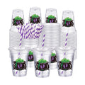 FillTouch 50 Pcs Halloween a Baby Is Brewing Baby Shower Party Cups