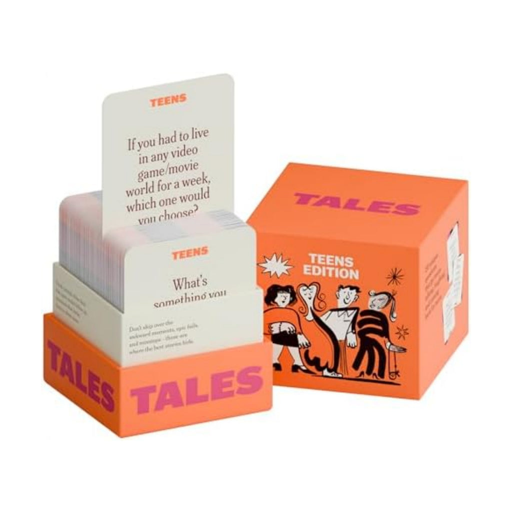 TALES 150 Conversation Cards, Teens Edition, Road Trip Game, Family Bonding