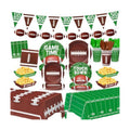 Football Party Decorations - Football Party Supplies Kit for 24