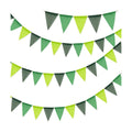 G2PLUS Triangle Pennant Banner and Decorative Flag Bunting Garland, 36 PCS