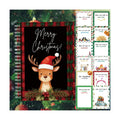 Semyifu Christmas Gift Card Book - Surprises on Every Page, DIY Spiral-Bound Merry Christmas College Survival Kit, Greeting Card Book for Students & Graduation Gifts (S27)