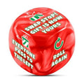 Santa Swap Gift Exchange Dice, Funny White Elephant Dice Gifts for Women Men Adults Exchange Christmas for Adults,Christmas Stocking Stuffers for Women Men