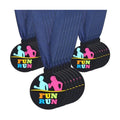 AmazingSpark 60 Pcs Fun Run Award Medals, 2 Inch Rubber Medals Bulk Winner Encourage Team Participation for Kids Adults Trophy Award Prize Gift Competitions Graduation Party