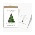 Romantic Christmas Card for Husband Wife, Merry Christmas Card for Girlfriend Boyfriend Fiance Fiancee, Sweet Xmas Holiday Cards for Him Her