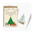 Funny Christmas Birthday Card for Him Her, Humorous December Bday Card Gift for Friends Sister Brother, May Your Birthday And Christmas Presents Not Be Combined