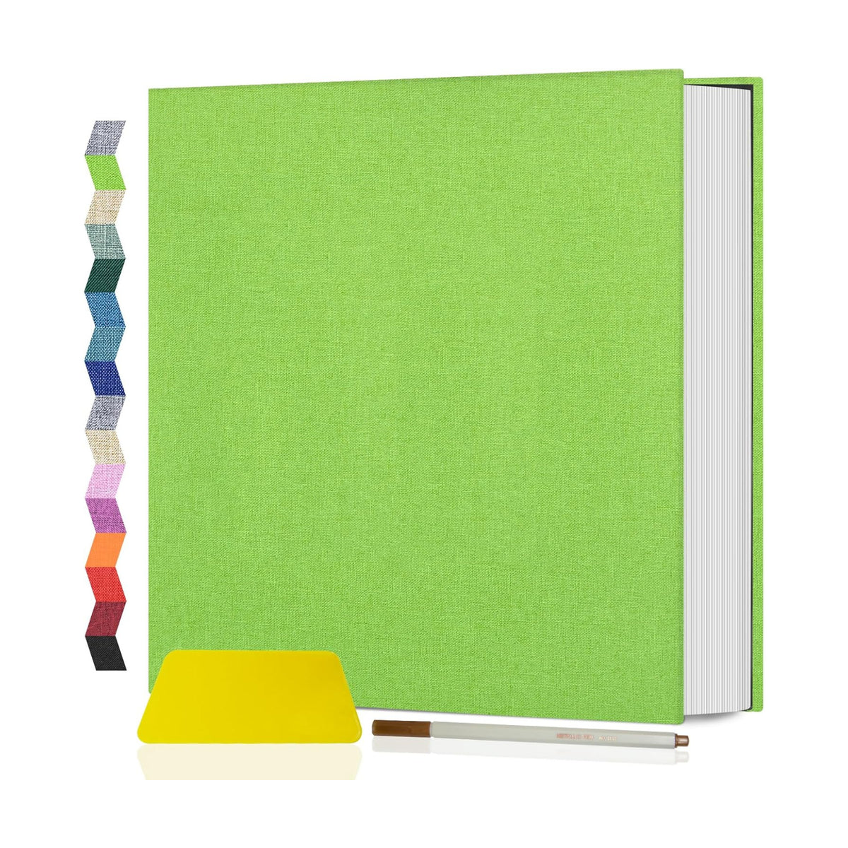Popotop Photo Album Self Adhesive Scrapbook Album for 4x6 5x7 8x10 Pictures DIY Photo Book as Scrapbooking Supplies Kits, Birthday Gifts for Women Mom Wedding Baby Family Travel