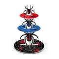 3 Tier Spider Cupcake Stand Spider Birthday Party Decorations