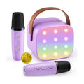 Mini Karaoke Machine with 2 Wireless Microphones, 2026 TOP Kids Portable Bluetooth Karaoke Machine for 3, 4, 5, 6, 7, 8, 9,10,11,12+Year Old, Christmas Birthday Gifts for Girls Boys Adults Home Party