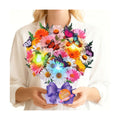 APOTODITO Birthday Cards, Butterfly & Daisy Birthday Card with Music and Light, Flower Bouquet 3D Card for Women Mom Wife