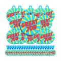 AmazingSpark 120 Pcs Great Job Award Medals, 2 Inch Rubber Medals Bulk Winner Encourage Team Participation for Adults Trophy Award Prize Gift Competitions Graduation Party