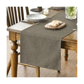 Artoid Mode Coffee Brown Table Runner, Seasonal Fall Washable Kitchen Dining Table Decoration for Home Party Decor 13x48Inch