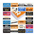 Beeveer 24 Designs Office Party Photo Booth Props Double Sided PVC Signs