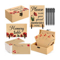 Gilprop 112 Pcs Share a Memory Cards for Celebration of Life, Poppy
