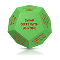Santa Swap Gift Exchange Dice, 3in Exchange Gifts for Adult